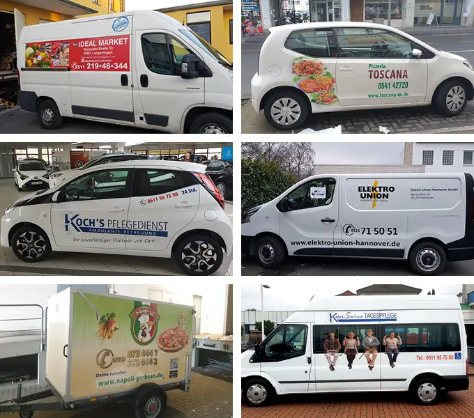 Fahrzeugbeschriftung Hannover