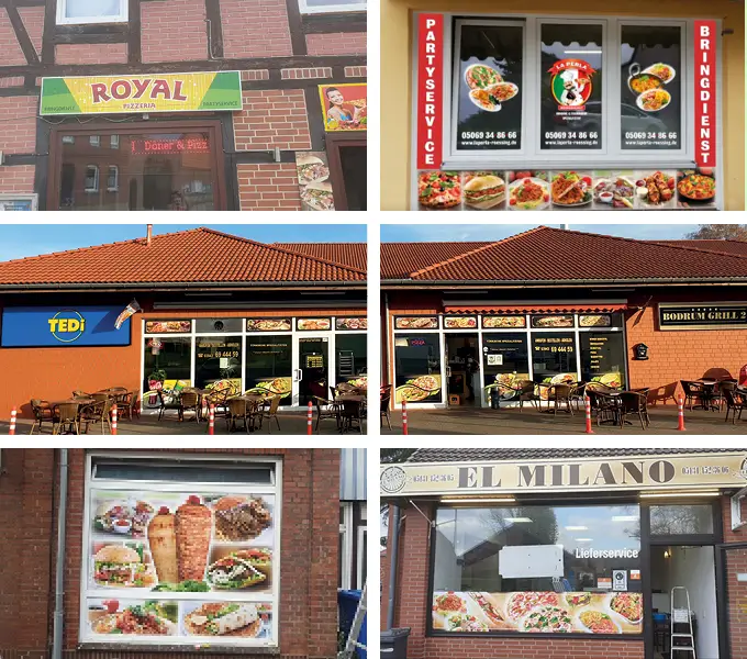 Schaufensterbeschriftung Hannover